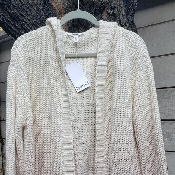 NWT Splendid Raya Ombre Hooded Cardigan - Picture 4 of 9